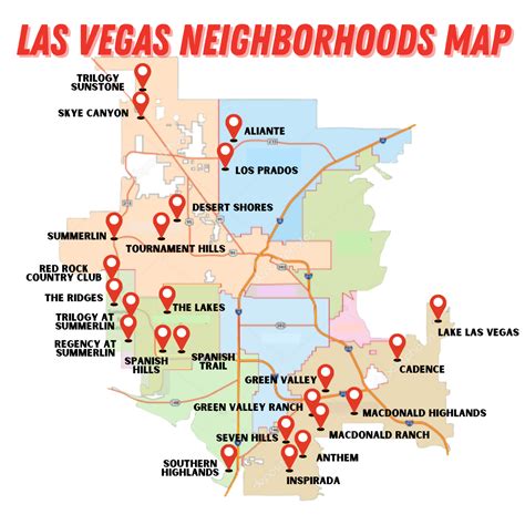 Map Of Las Vegas Neighborhoods Maps Online For You Hot Sex Picture