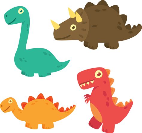 Download Dinosaur Clipart Watercolor Cartoon Dinosaur Template Full