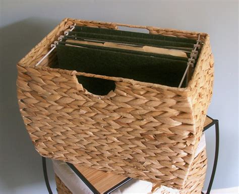 Seagrass Basket Storage Pangaea Rattan 2 Drawer File Cabinet And Reviews