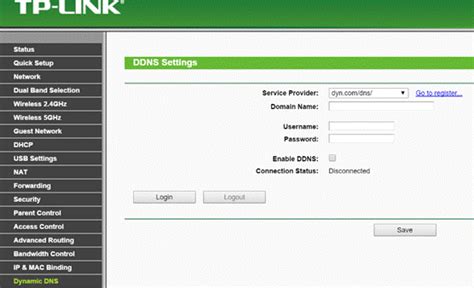 How To Setup Ddnsdyndns On Wireless Router Tp Link