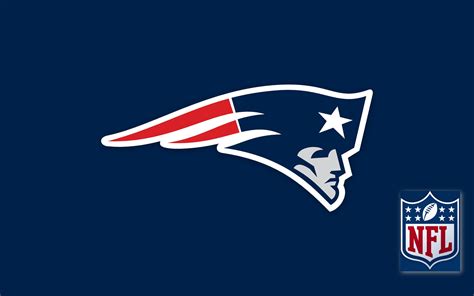 Nfl New England Patriots Logo With Nfl Logo 1920x1200 Wide Nfl New