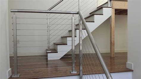 Clearview® Rainier Cable Railing Staircase Cablerailing Is Great For