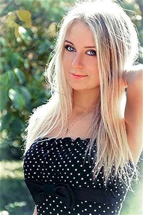 Amazing Single Women From Ukraine Nikolaev Ekaterina Yo Hair Color Blonde
