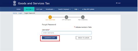 How to change or reset user id and password in gst. how to change GST user name and password - Solve Tax Problem