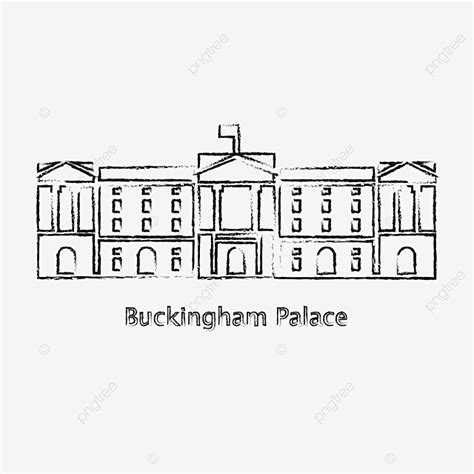 Simple And Creative Elements Of Hand Painted British Buckingham Palace