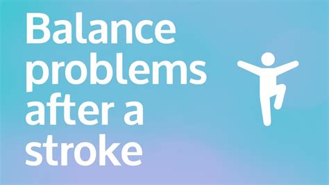 Balance Problems After A Stroke Youtube