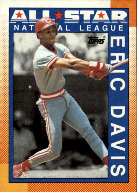 Just kidding, not actually baseball cards, just 1990 score. 1990 Topps Eric Davis #402 Baseball Card | eBay
