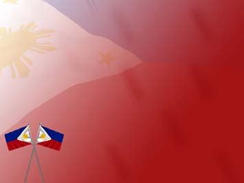 Philippines Flag Powerpoint Template Presentationgo Philippine Flag Gambaran