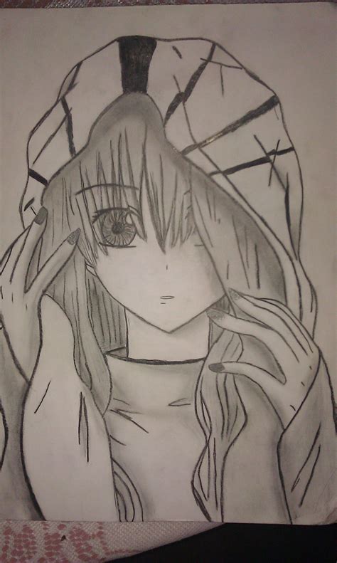 Unknown Anime Girl Drawing Xd By Animefreakful On Deviantart