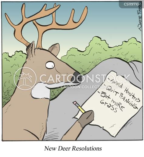 Deer Hunting Cartoons And Comics Funny Pictures From Cartoonstock