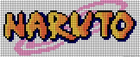 Naruto Perler Bead Pattern Anime Pixel Art Pixel Art Grid Pixel Art