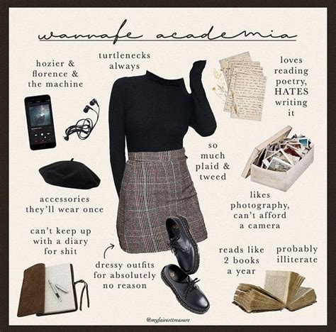 Pin By On Moodboards Mood Clothes Dark Academia Clothes Academia
