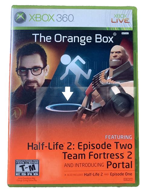 The Orange Box Featuring Half Life 2 And Portal 2 Bundle Pack Xbox 360