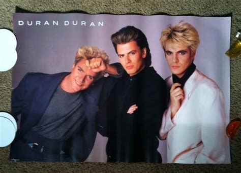 Vintage Duran Duran Poster 1980s Rock N Roll