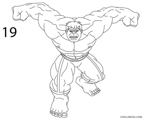 Let's start drawing with building stickman. How to Draw Hulk (Step by Step Pictures)