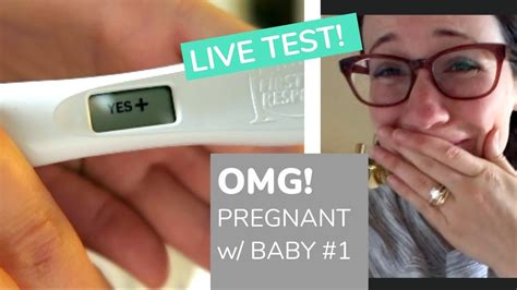 Im Pregnant Live Pregnancy Test First Response Digital 11 Dpo Youtube
