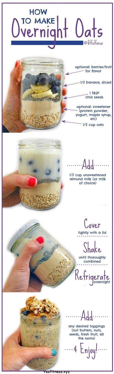 How To Make Overnight Oats Vanilla Blueberry Overnight Oats Now Foods Crunchy Clusters