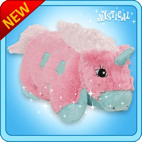 Authentic Pillow Pets Mystical Unicorn Large 18 Plush Toy T