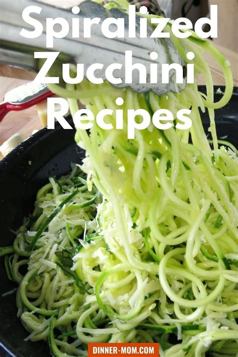 Spiralized Zucchini Recipes And How To Guide Spiralized Zucchini