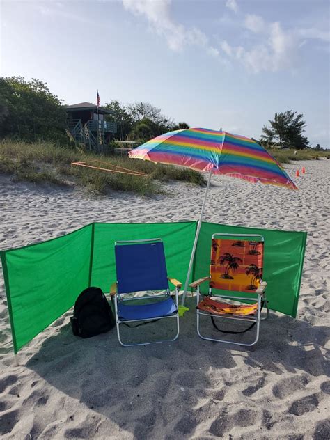 Beach Curtains Windscreen Privacy Windbreak Free Bag Social Etsy