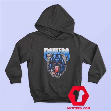 Pantera Official Black Panther Vintage Unisex Hoodie
