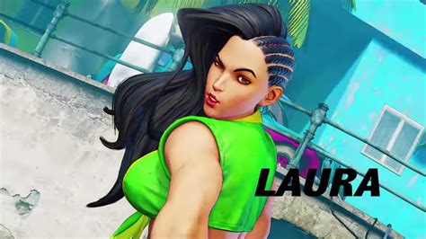 Street Fighter 5 Reveals The Electric Laura Pc Gamer