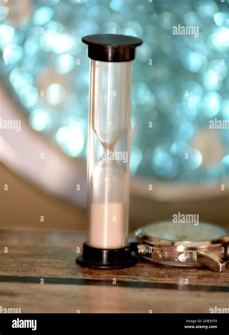Hourglass Watch Time Concept Stock Photo Alamy