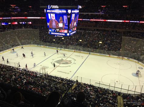 Section 201 At Nationwide Arena Columbus Blue Jackets