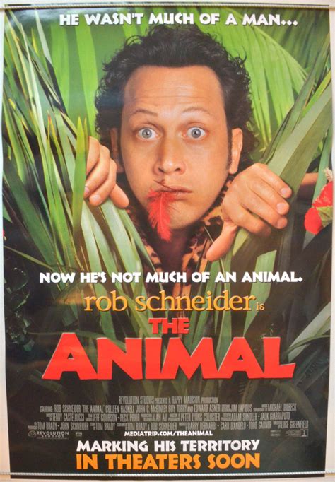 Animal The Original Cinema Movie Poster From