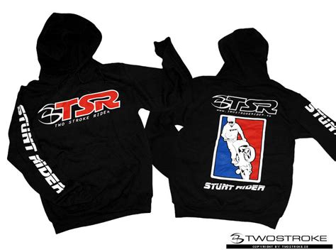 Tsr Hoodie Stunt Rider Black