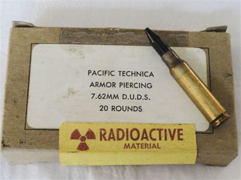 Obscure Objects Of Desire Depleted Uranium 762 Nato Rounds The