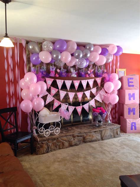 Purple Butterfly Baby Shower Theme