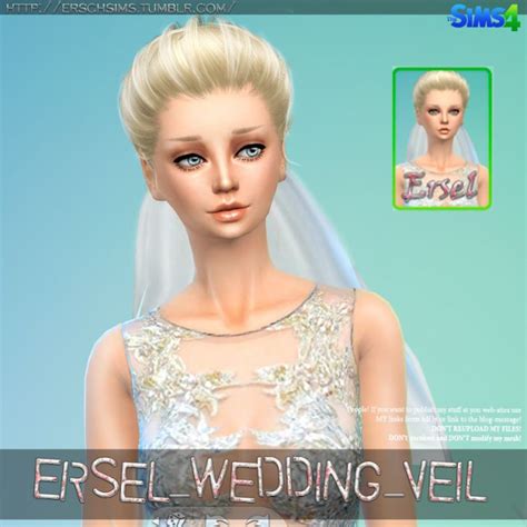 Ersel Wedding Veil At Ersch Sims Sims 4 Updates