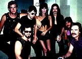 Cher with her band "Black Rose" | She band, Cher 80s, Guy pictures