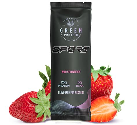 Buy Wild Strawberry Protein Pack Of 15 Green Protein
