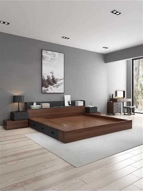The only thing is, it's 4 too long. 2019 Hot Sale Nordic Modern Style Bedroom Furniture King ...
