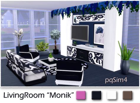 Living Monik Sims 4 Custom Content