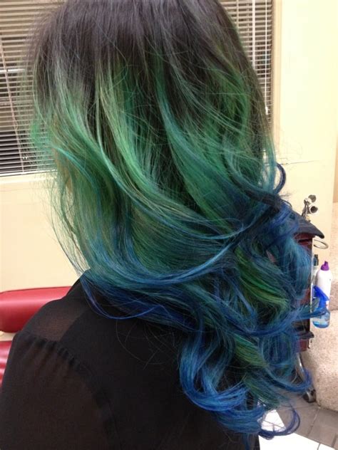 Green To Blue Ombré Yelp