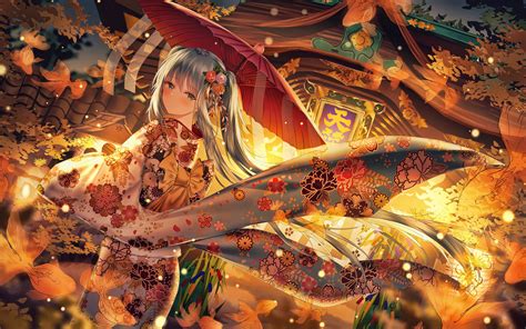 Download Wallpapers 4k Hatsune Miku Kimono Vocaloid Characters