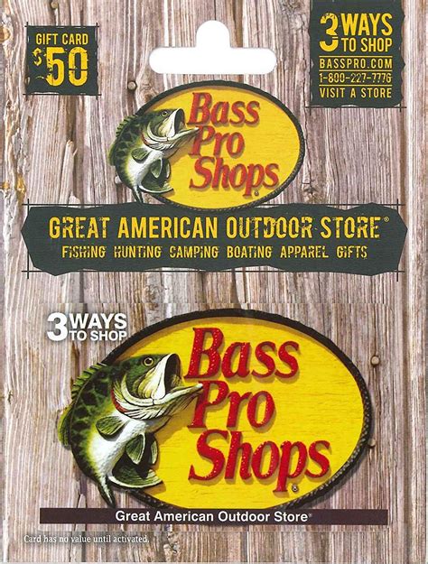 Customer service can help with gift card issues. Awesome Bass Pro Shops Gift Card | Fishing gifts