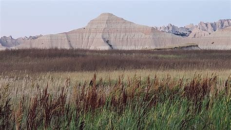 Badlands National Park With Prairie Grass And Reeds South Etsy