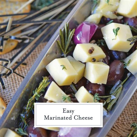 Easy Marinated Cheese How To Marinate Cheese