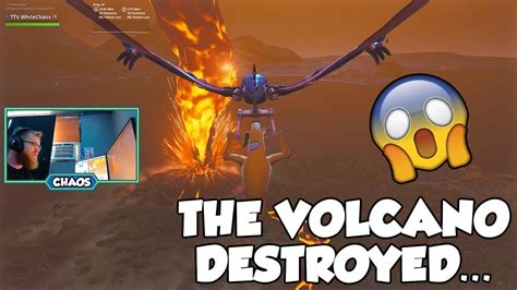 Fortnite The Unvaulting And Volcano Eruption That Destroys Youtube