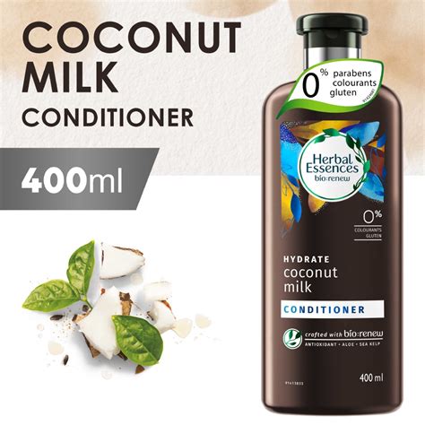 Herbal Essences Biorenew Hydrating Coconut Milk Conditioner 400ml
