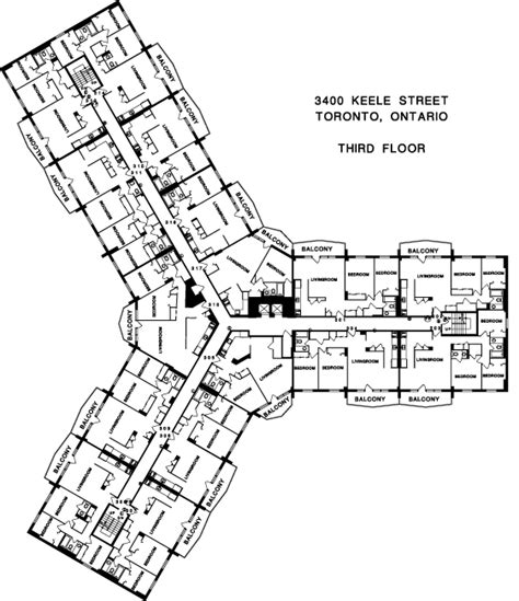 Floorplans For Apartments In Toronto At 3400 Keele Street Keele