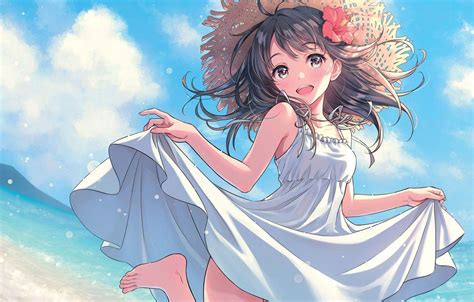 Anime Girl Summer 4k Wallpapers Wallpaperforu