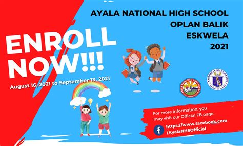 Oplan Balik Eskwela 2021 Ayala National High School