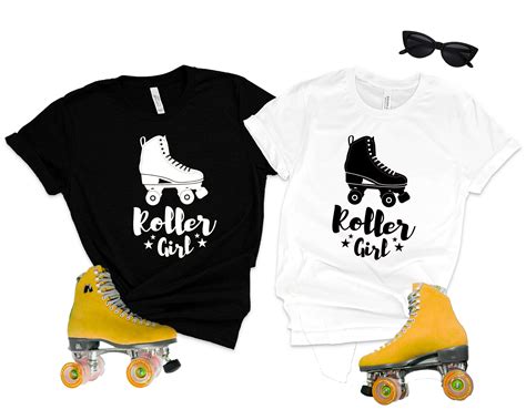 Camisetas De Skate Roller Girl Camisetas De Patinaje Etsy