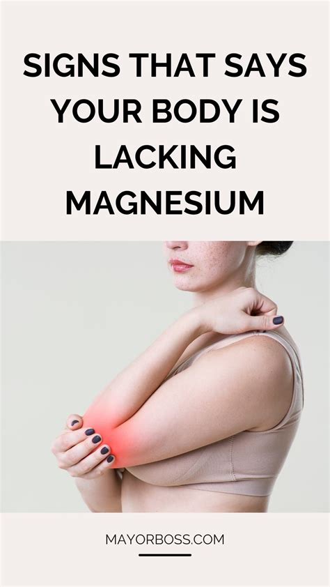 7 alarming signs that says your body is lacking magnesium