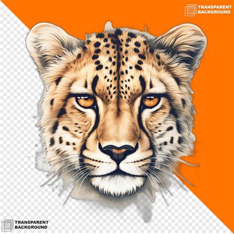 Cheetah Outline Psd 500 High Quality Free Psd Templates For Download